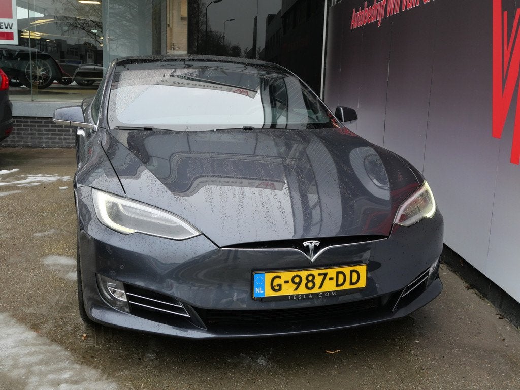 Tesla Model S 75D BASE | PANORAMA DAK | 20 INCH | AUTOPILOT, Auto's, Tesla, Gebruikt, Zwart, Leder, Automatische klimaatregeling
