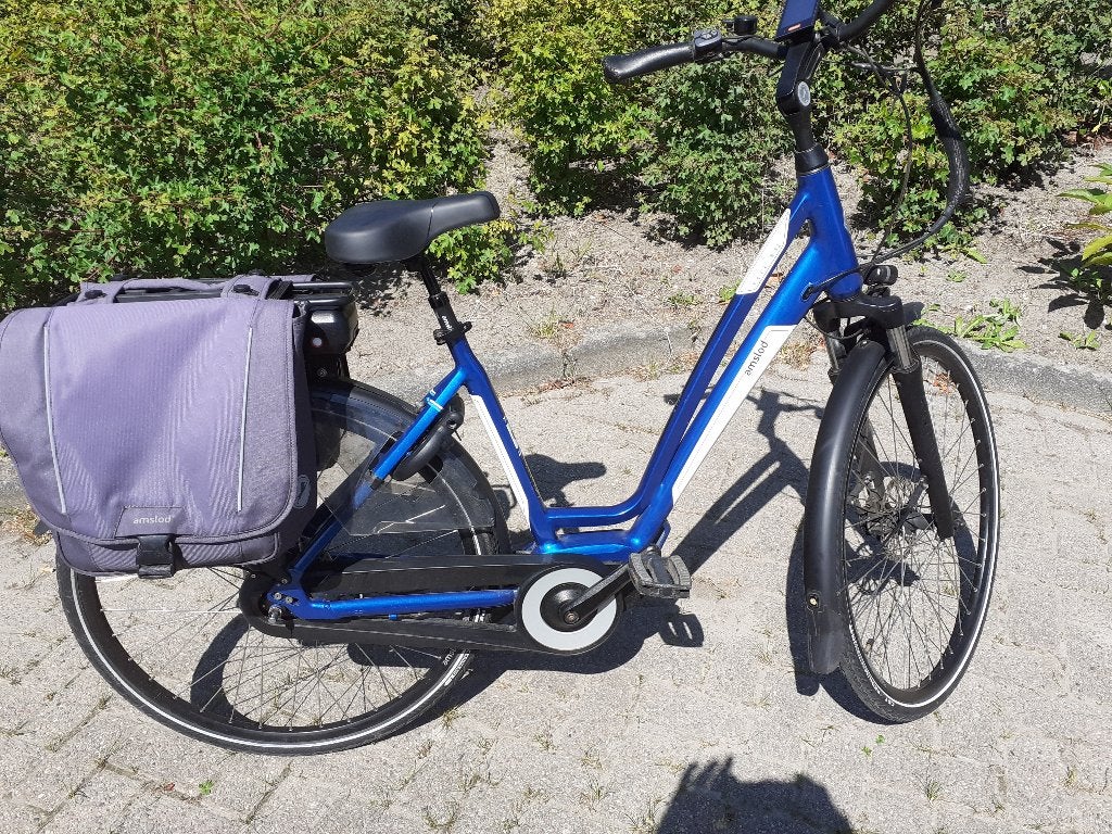 Amslod Elektrische fiets, Zo goed als nieuw, 51 tot 55 cm, 50 km per accu of meer, Ophalen