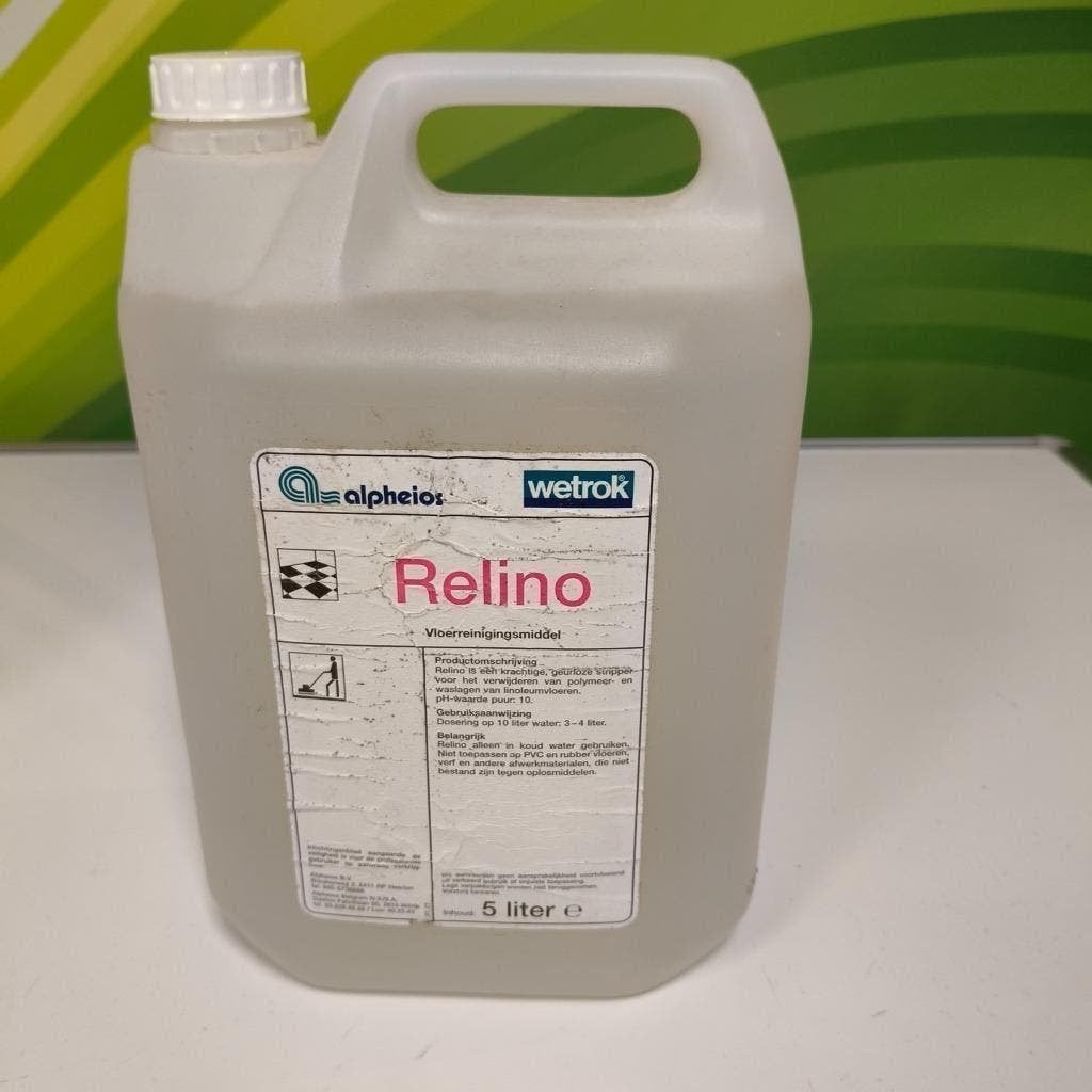Vloerreinigings middel Wetrok / Relino, Ophalen, Schoonmaakmiddel