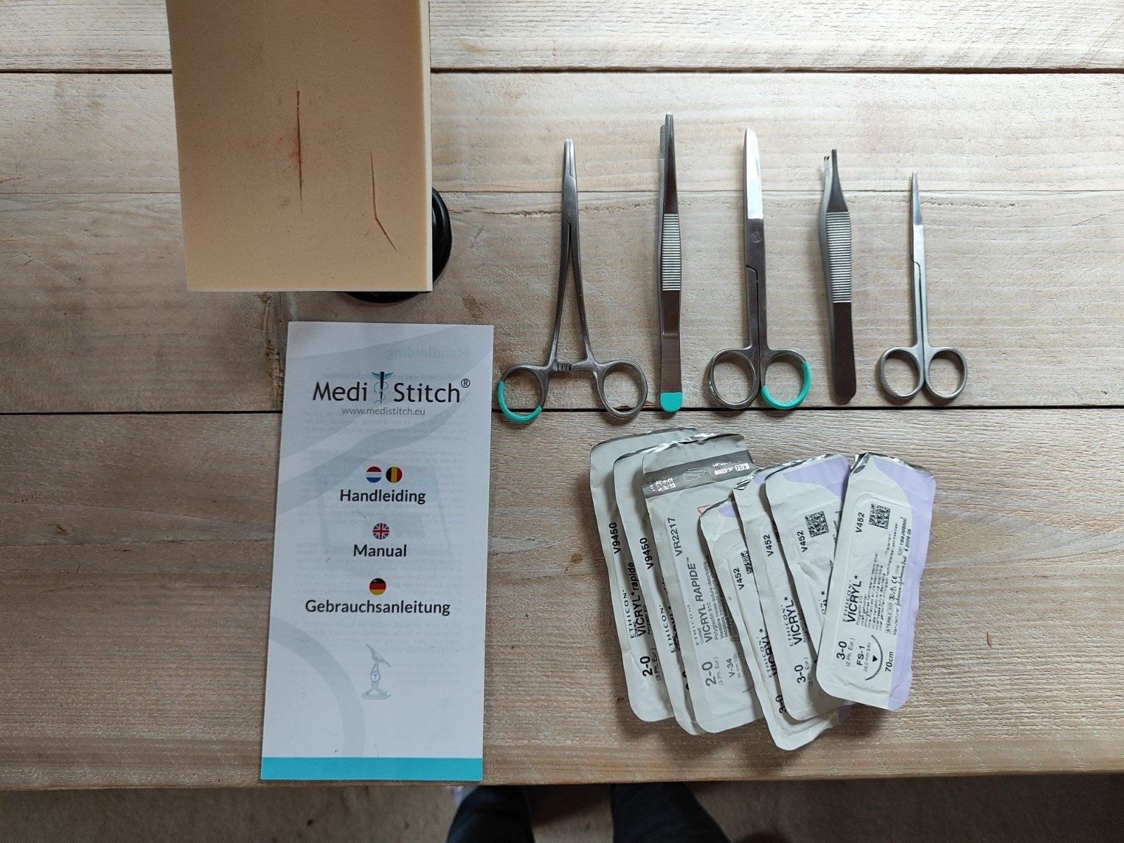 MediStitch Suture kit / hechtset, Ophalen of Verzenden, Zo goed als nieuw