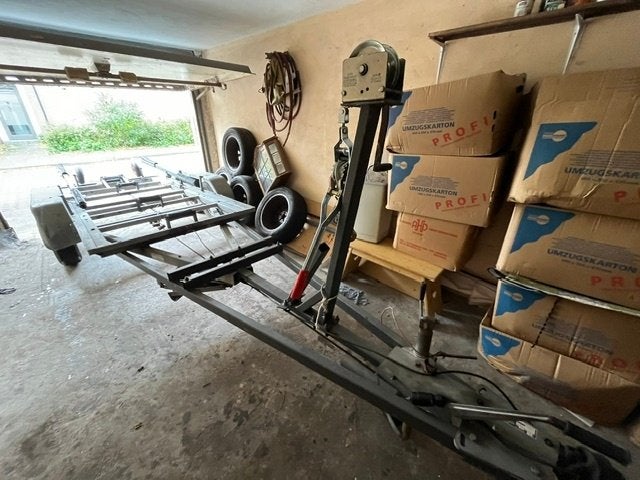 Anssems  tandemasser 2000kg, Watersport en Boten, Boottrailers, Ophalen, Gebruikt, 1500 tot 3000 kg, Sloepentrailer