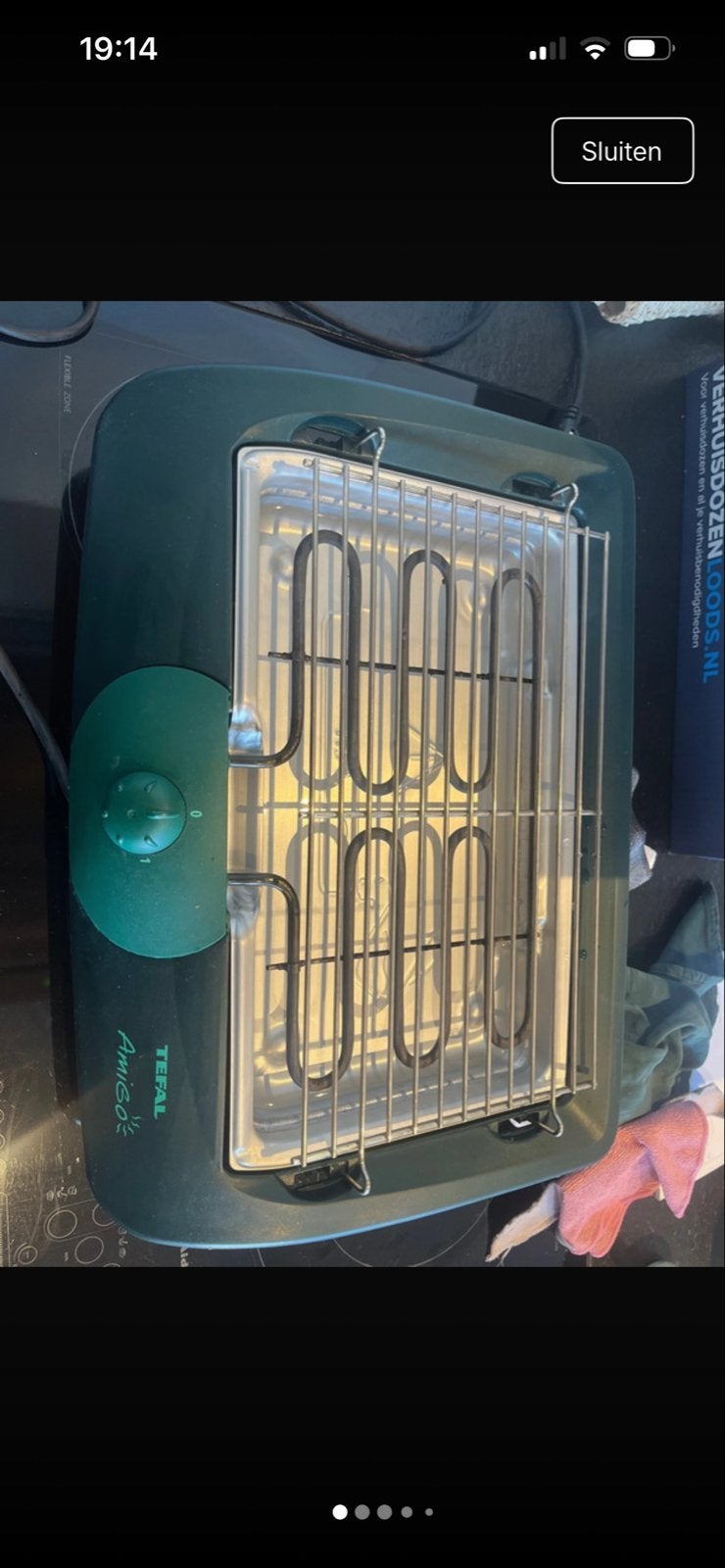 Tefal Amigo elektrische BBQ - Zo goed als nieuw, Ophalen, Zo goed als nieuw