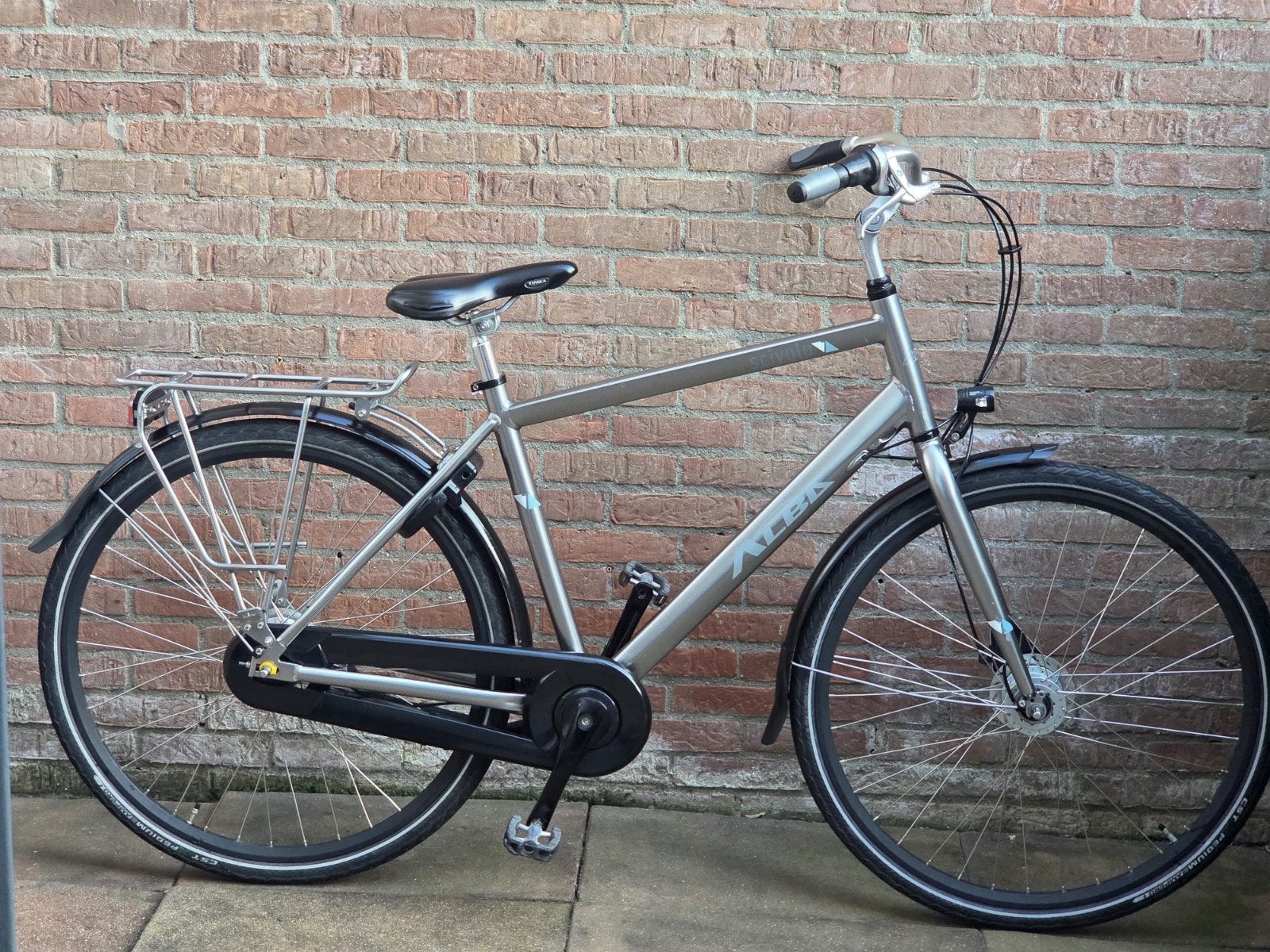 Z.G.A.N Alba scivolo herenfiets Framemaat 50 cm, Fietsen en Brommers, 49 tot 53 cm, Ophalen, Gebruikt, Overige merken