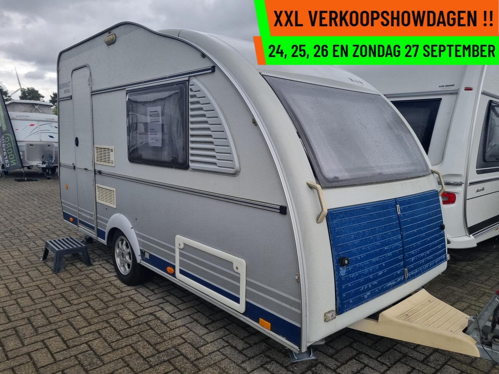 Kip Kompakt - XXL VERKOOPSHOW 24,25,26 & 27 SEPT. 10-17 UUR, Caravans en Kamperen, Kip, Tot en met 2, Bedrijf, Hordeur