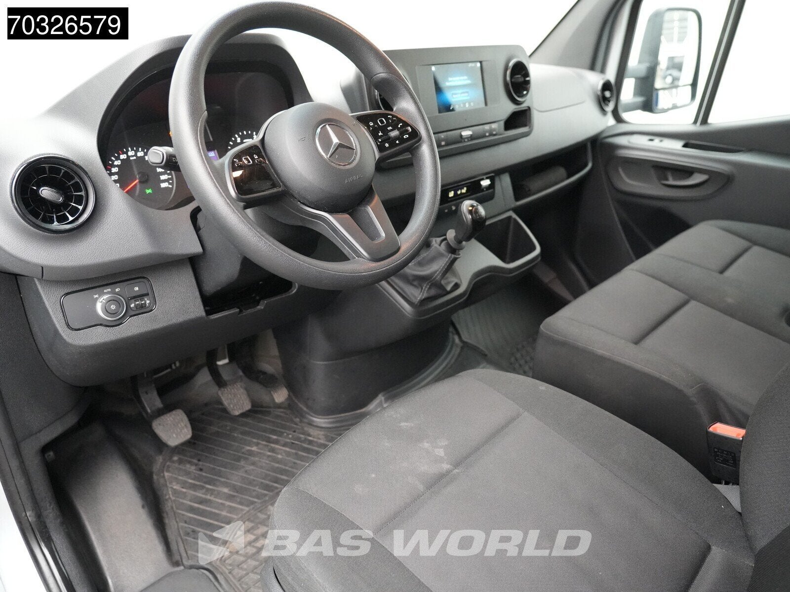 Mercedes Sprinter 517 CDI Laadklep Dubbellucht 170PK Airco D, Auto's, Stof, Gebruikt, Euro 6, 4 cilinders