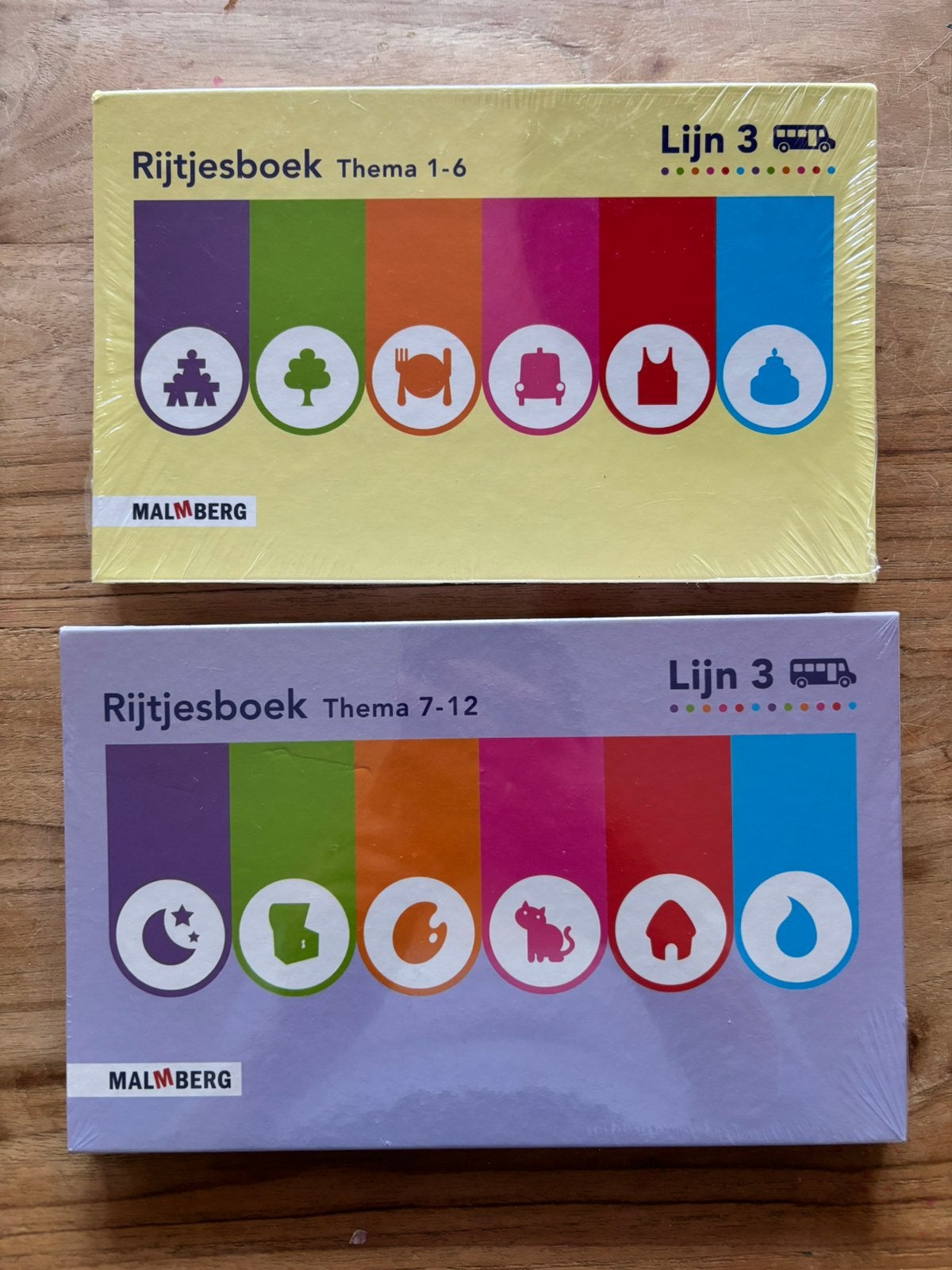 Lijn 3 Rijtjesboeken. Helemaal nieuw. Thema 1-6 en 7-12, Boeken, Kim van der Zouw, Nieuw, Ophalen of Verzenden, Nederlands