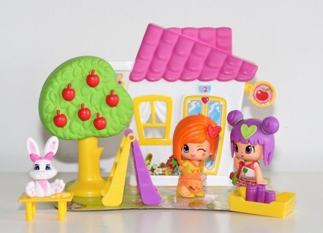 Pinypon huisje met boomgaard, Ophalen of Verzenden, Zo goed als nieuw, Overige typen