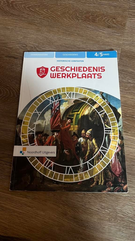 Geschiedenis Werkplaats Examenkatern 4/5 HAVO Noordhoff, Boeken, Schoolboeken, Ophalen of Verzenden, Zo goed als nieuw