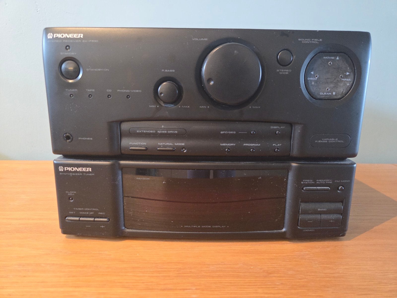 Pioneer Stereo Receiver SX-P530 - audio stoort links, Audio, Tv en Foto, Ophalen, Gebruikt, Pioneer, Minder dan 60 watt