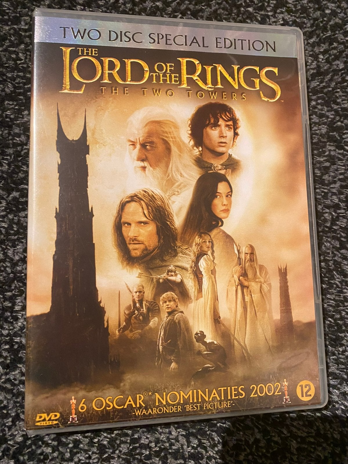 The lord of the rings - the two towers DVD zgan, Ophalen of Verzenden, Zo goed als nieuw, Overige typen