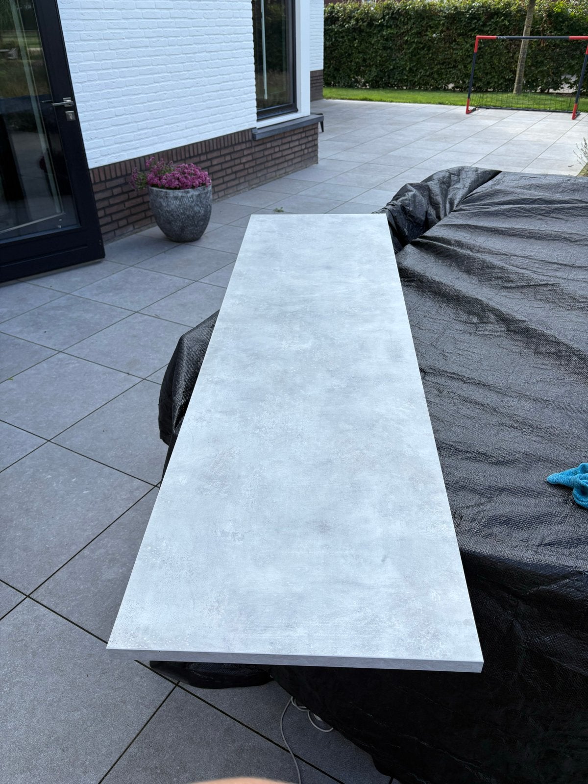 IKEA Werkblad 52,7 x 186 x 3 cm - Zo goed als nieuw, Ophalen, Zo goed als nieuw, Grijs, IKEA