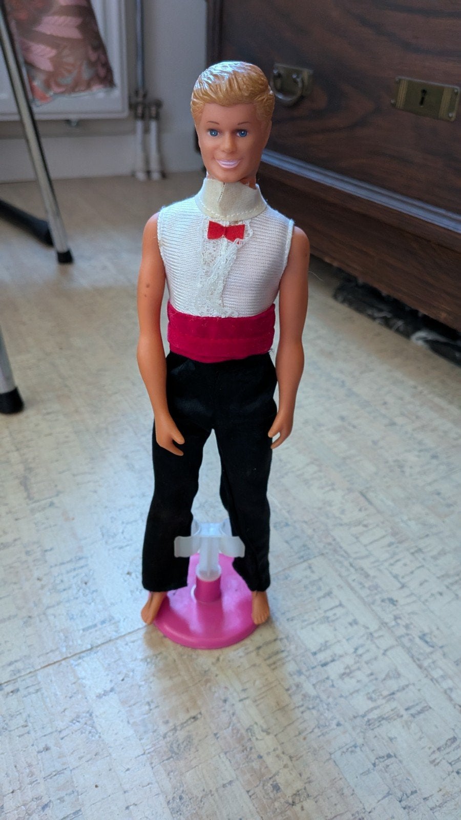 Vintage Ken pop in smoking, Kinderen en Baby's, Ophalen of Verzenden, Gebruikt, Barbie