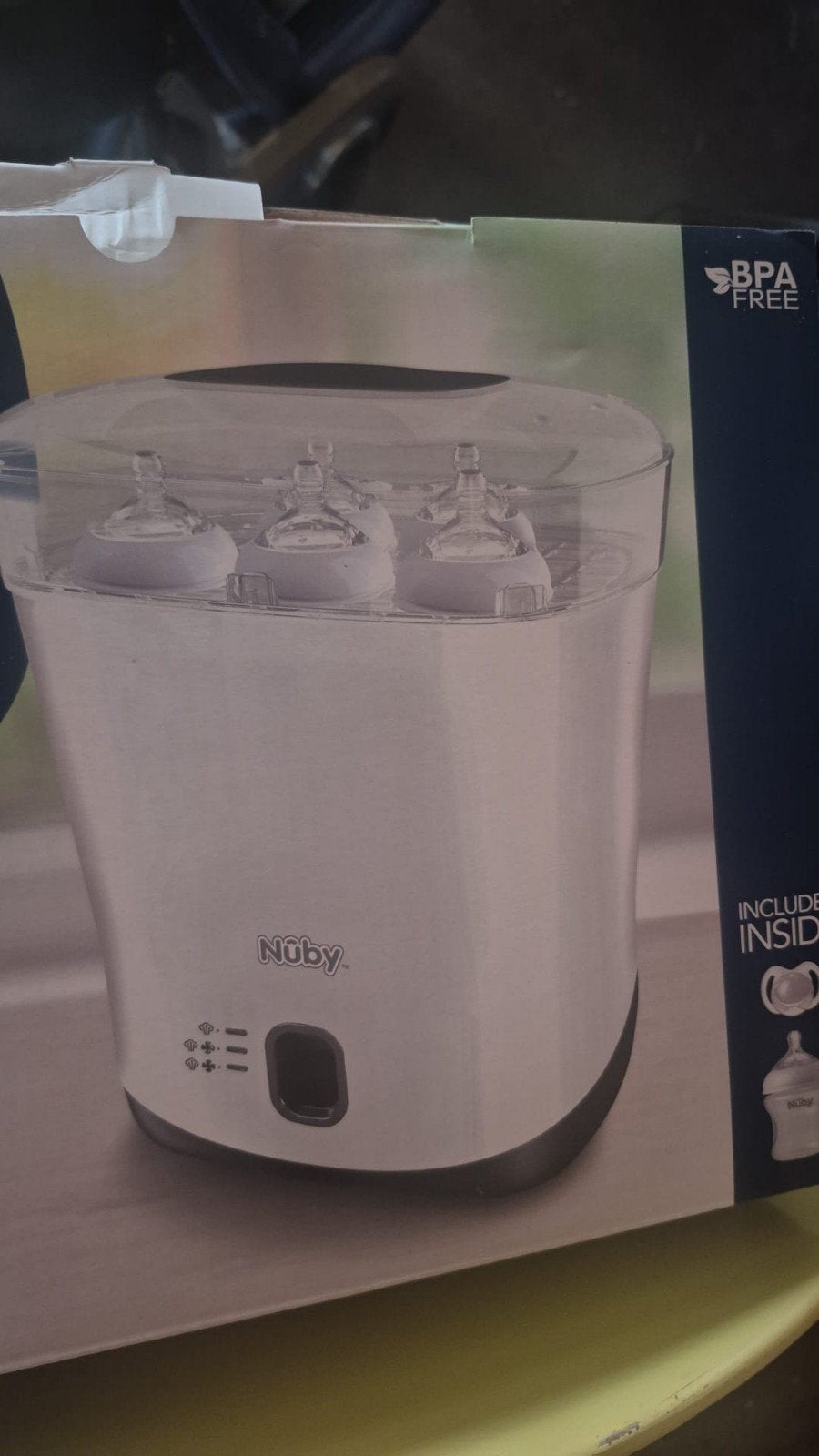 Nûby Sterilisator voor babyflessen en accessoires, Ophalen, Overige merken, Sterilisator, Zo goed als nieuw