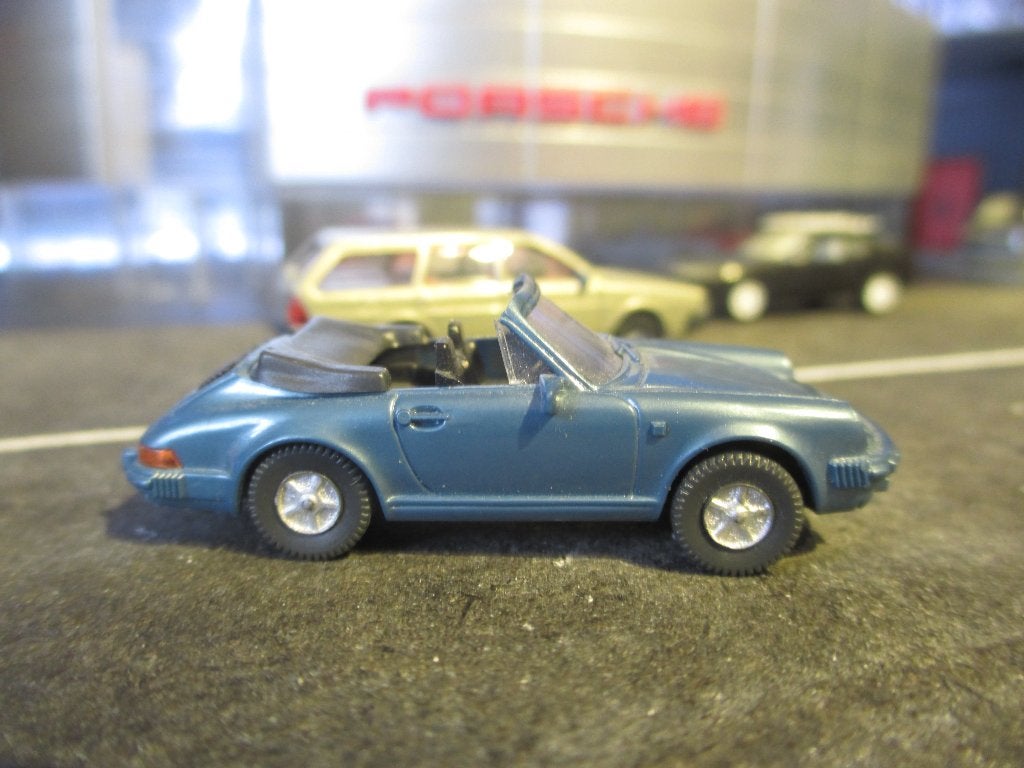 Porsche 930 911 SC Cabrio - Wiking metallic-blauw, Ophalen of Verzenden, Zo goed als nieuw, Auto, Wiking