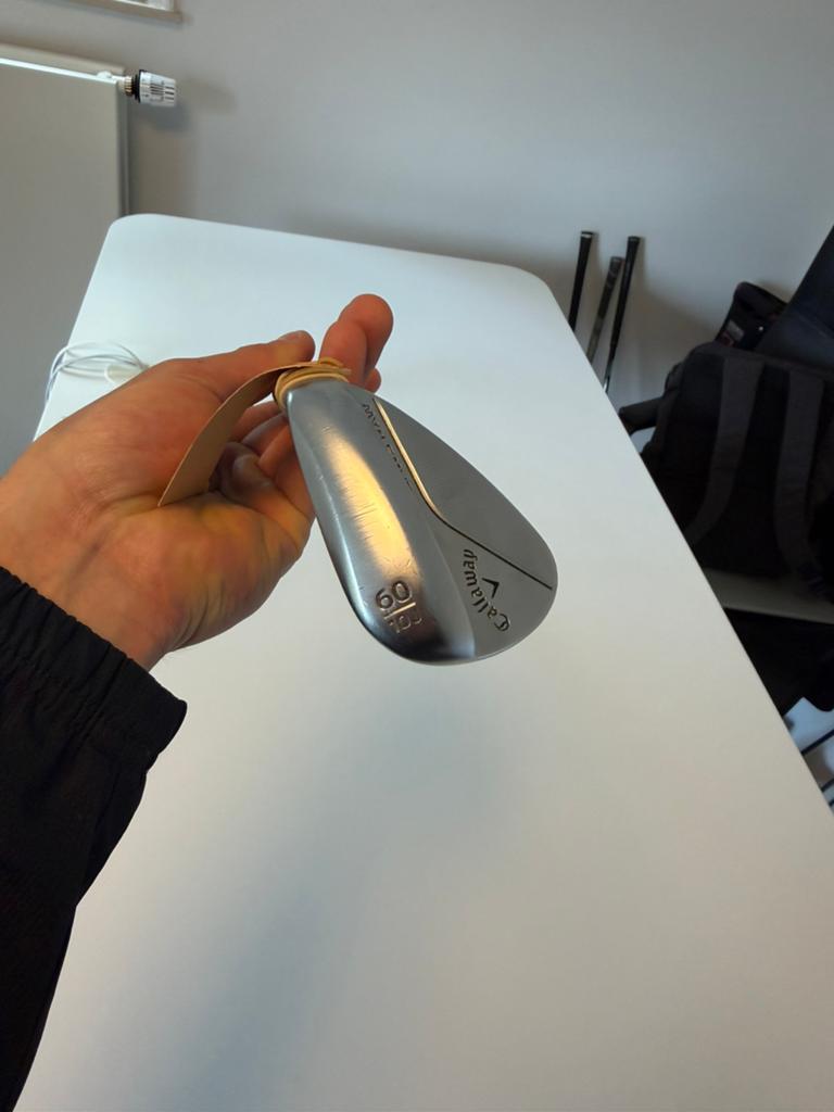 Callaway JAWS 60 graden wedge - ZGAN - Testen ok! 6W1506, -, Ophalen of Verzenden, Zo goed als nieuw, Club