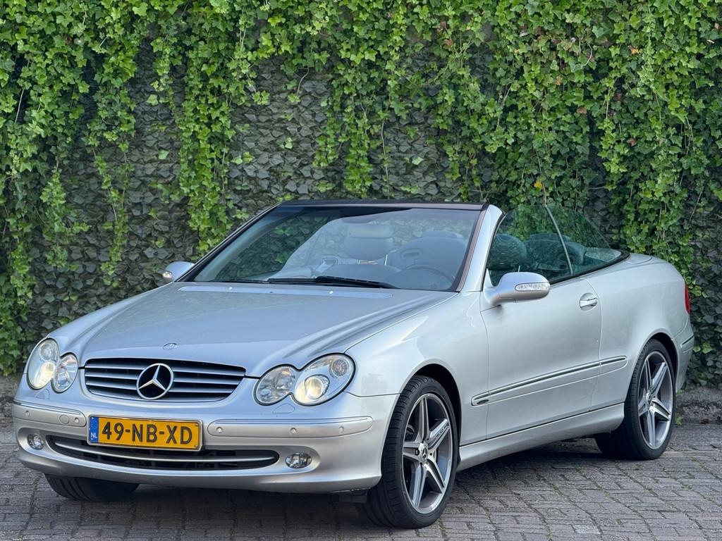 Mercedes-Benz CLK-klasse Cabrio 500 V8 Avantgarde Youngtimer, Auto's, Mercedes-Benz, Automaat, Achterwielaandrijving, Gebruikt
