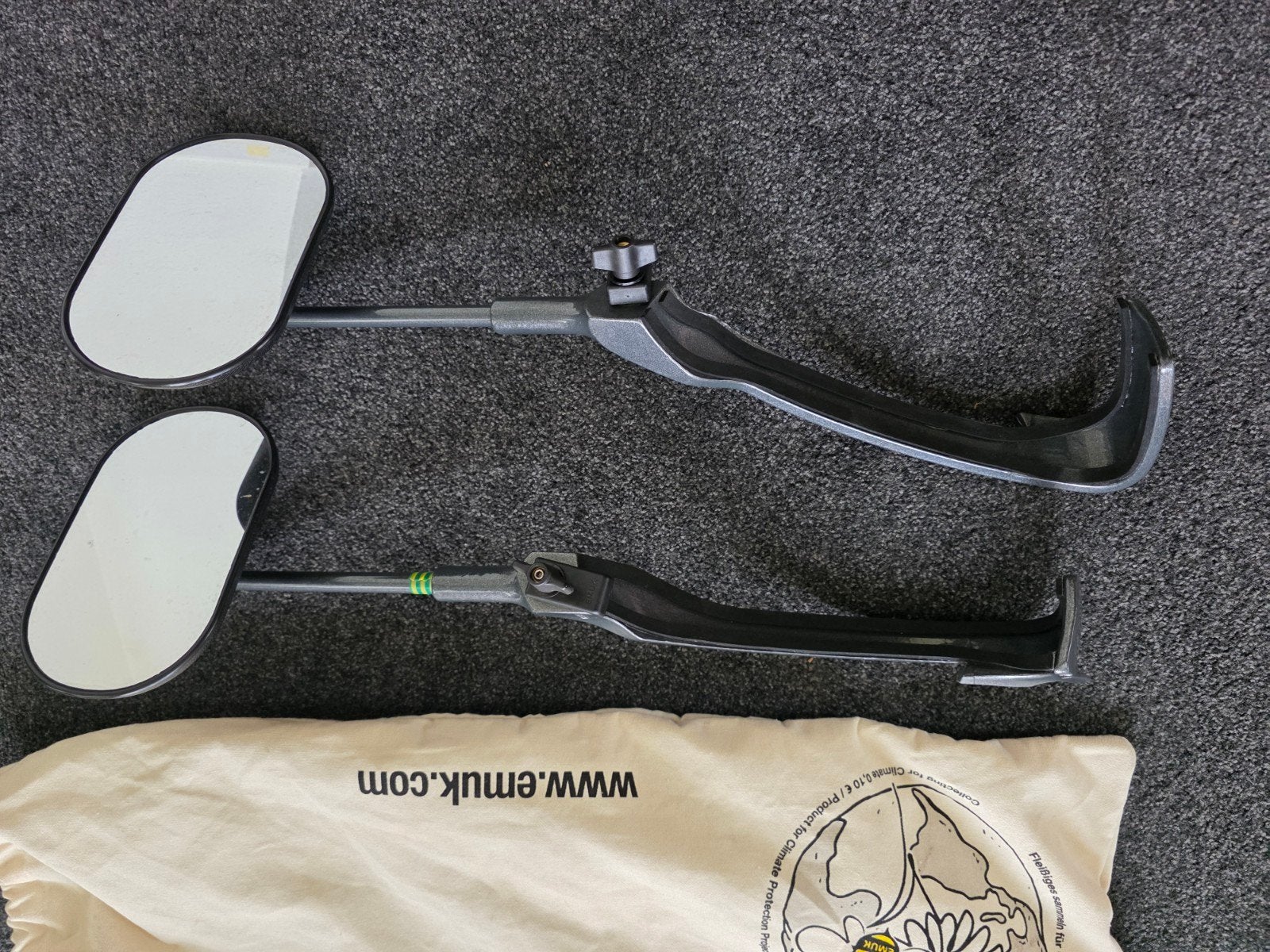 Caravanspiegels voor Mazda CX-60 en CX-5 (nieuw model), Ophalen, Zo goed als nieuw