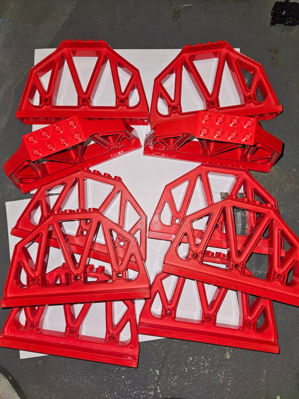 Duplo 51559 rails brug bogen, Ophalen of Verzenden, Zo goed als nieuw, Duplo