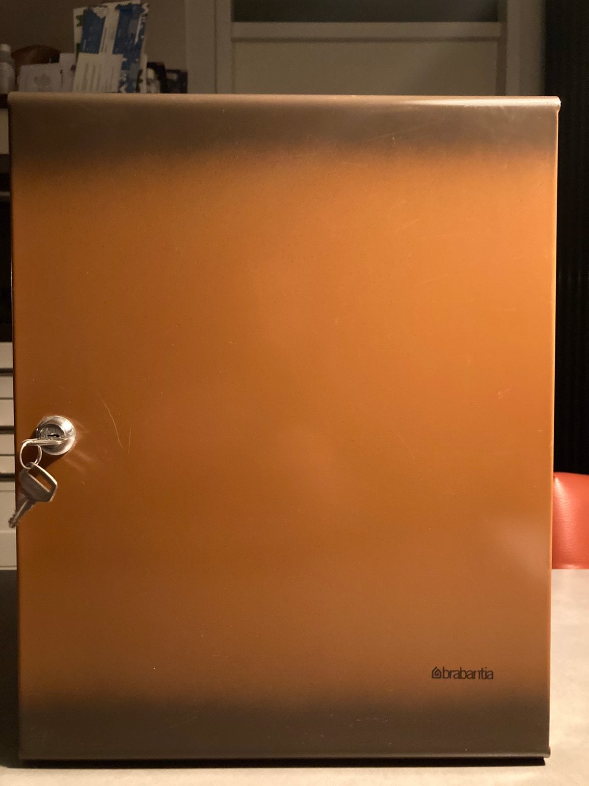 Vintage Brabantia Medicijnkastje jaren 70 met sleutel, Ophalen of Verzenden, Huis en Inrichting