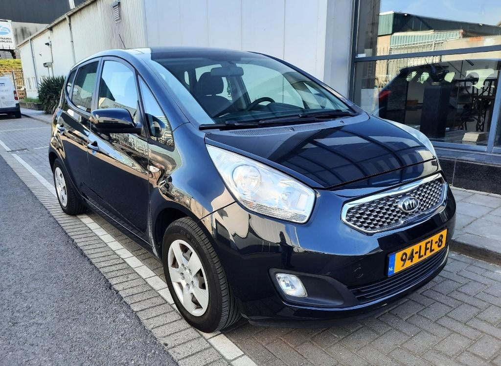 Kia Venga 1.4 CVVT X-tra/Pano+Schuifdak/Airco/Bluth/NAP, Auto's, 4 cilinders, 1396 cc, 1153 kg, Zwart