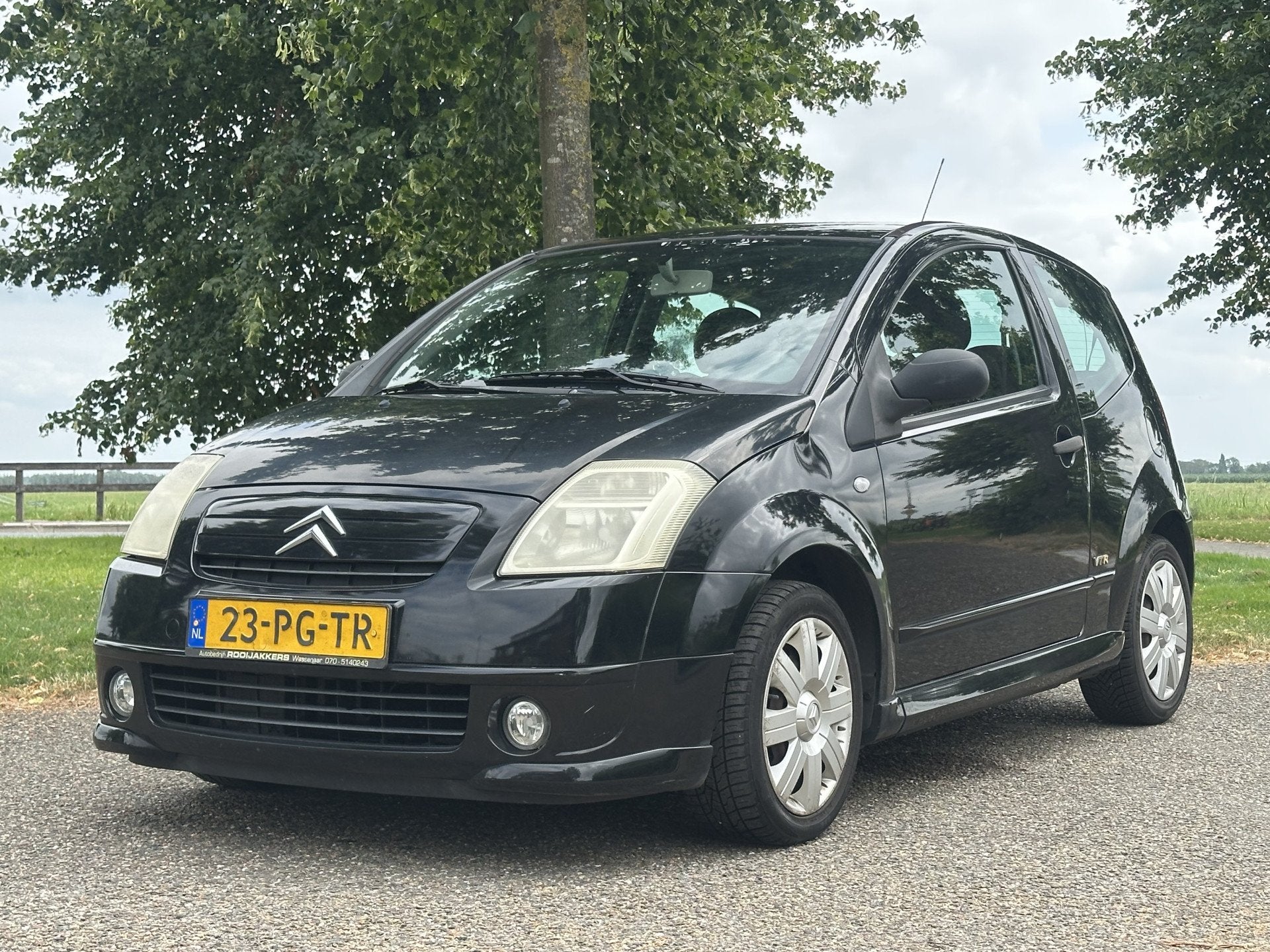 Citroën C2 1.4i VTR Nap * Rijdt perfect * comple onderh, Auto's, Citroën, Voorwielaandrijving, 4 cilinders, 4 stoelen, Zwart