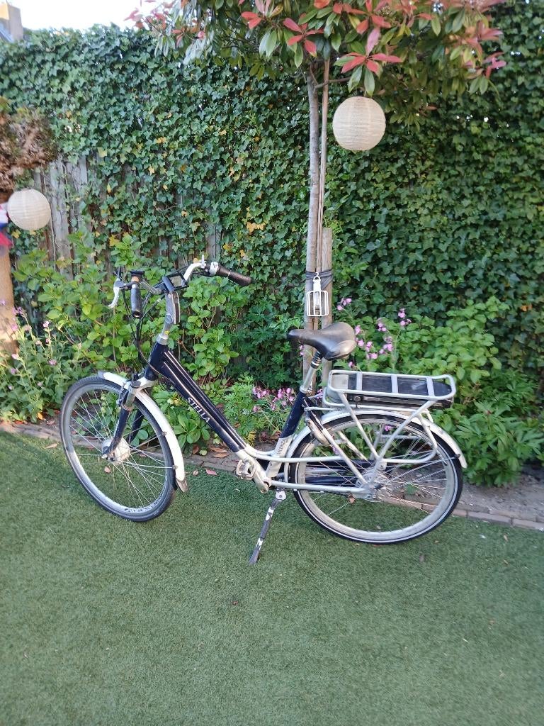 Stella elektrische fiets voor onderdelen., Minder dan 30 km per accu, Gebruikt, 51 tot 55 cm, Ophalen