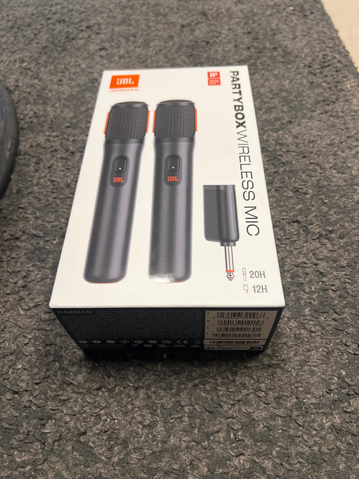 JBL PartyBox Draadloze Microfoons - Nieuw in doos, Muziek en Instrumenten, Microfoons, Ophalen of Verzenden, Nieuw, Zangmicrofoon
