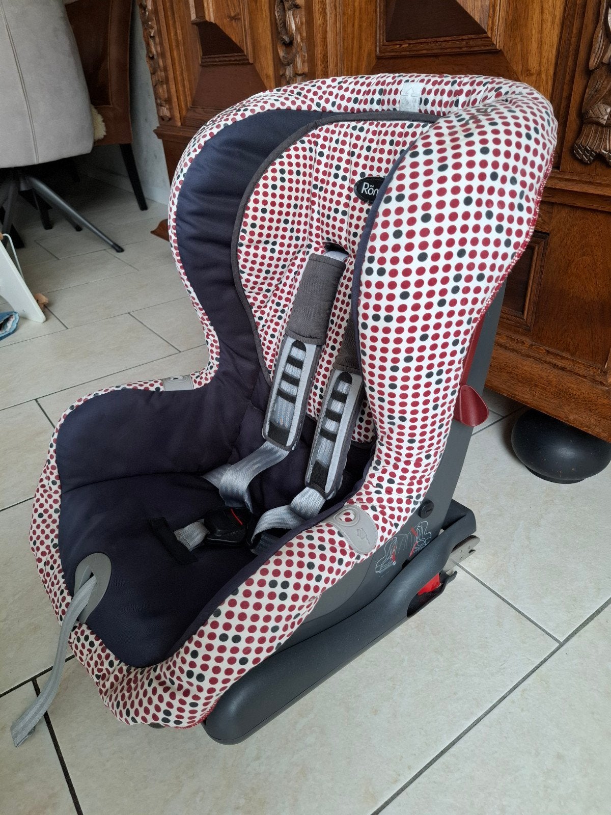 Romer Duo autostoeltje (9-18 kg) met isofix, Ophalen, Romer, Gebruikt, 9 t/m 18 kg