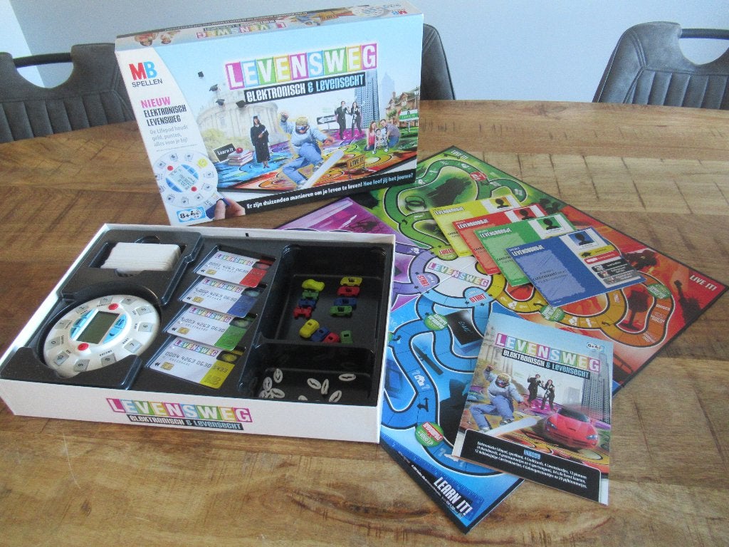 NIEUW Compleet spel levensweg Electronisch Bankieren MB. (B), Ophalen of Verzenden, Nieuw, MB Spellen