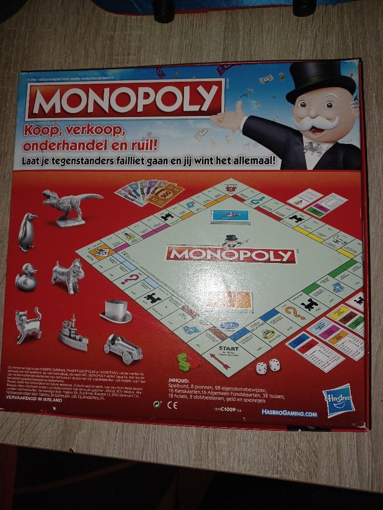 MONOPOLY ( nieuw ), Hobby en Vrije tijd, Gezelschapsspellen | Bordspellen, Ophalen of Verzenden, Nieuw