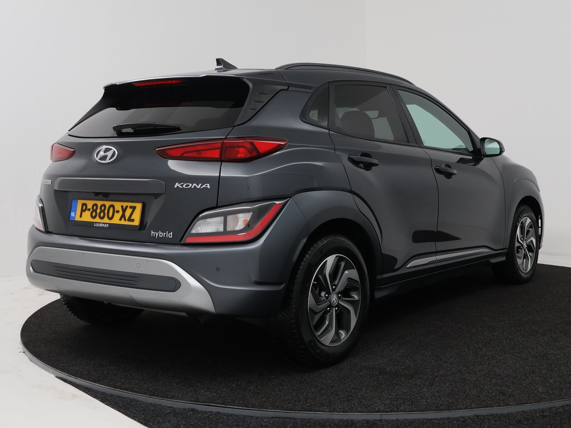 Hyundai KONA 1.6 GDI HEV Fashion Sky | Schuifdak | Camera |, Stof, Gebruikt, Origineel Nederlands, 26 km/l