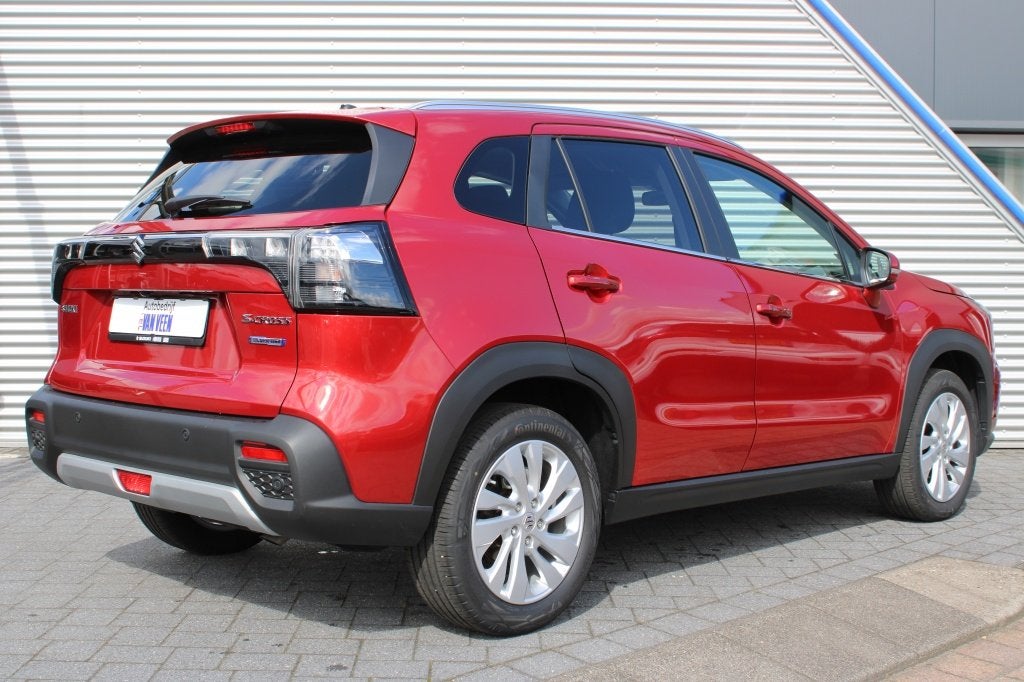 Suzuki S-Cross 1.4 Boosterjet Select Smart Hybrid (bj 2022), Auto's, Voorwielaandrijving, Stof, Gebruikt, Zwart