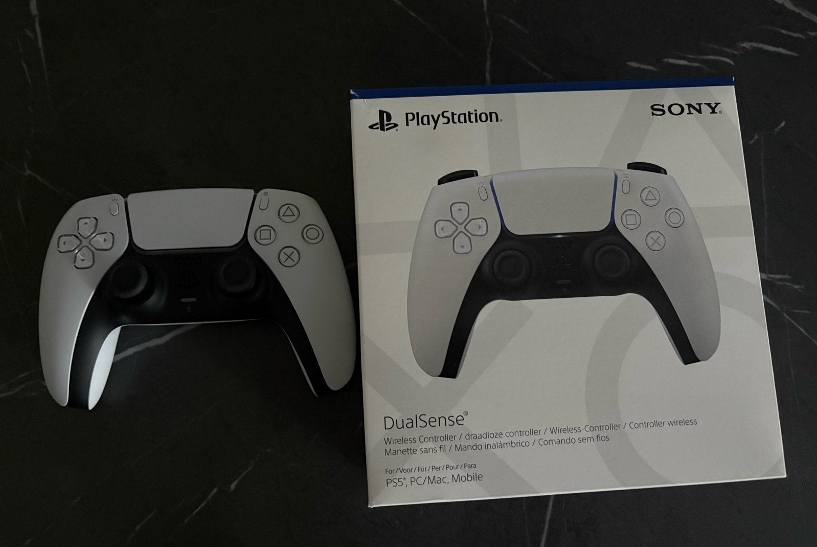 Sony PS5 PlayStation 5 DualSense Controller weinig gebruikt, PlayStation 5, Ophalen of Verzenden, Zo goed als nieuw, Controller