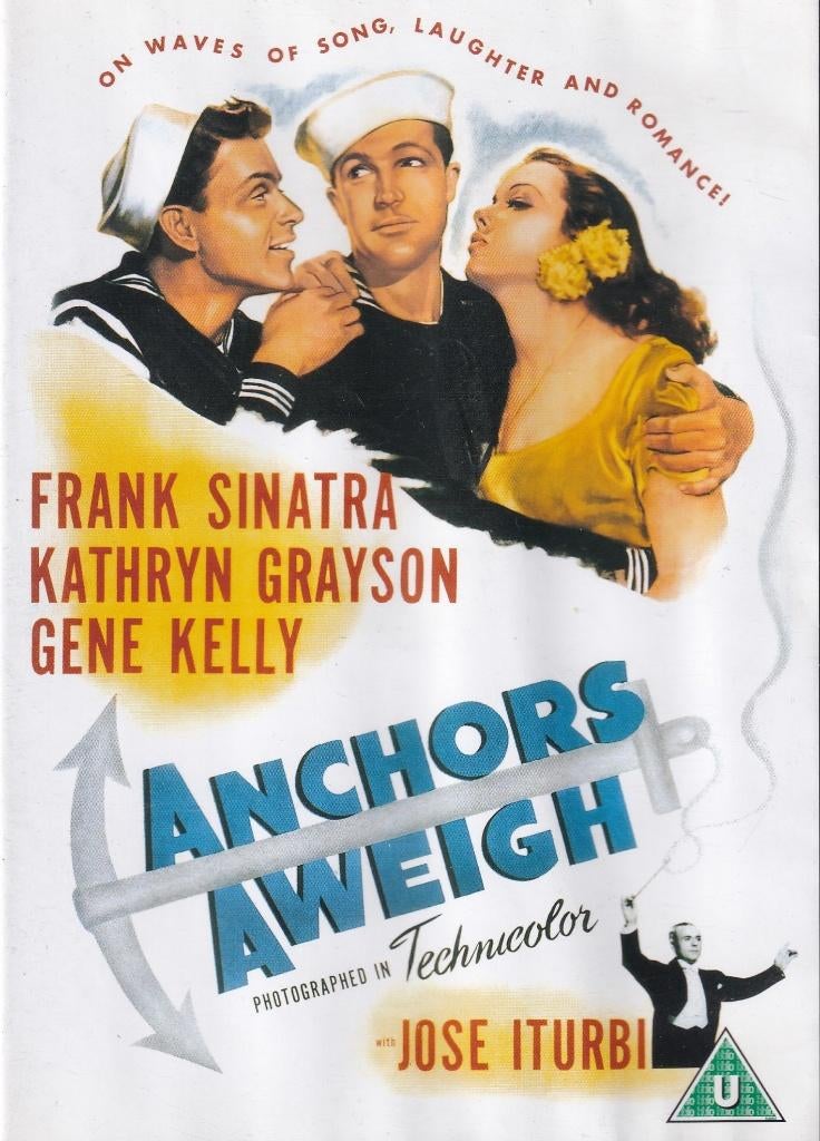 Te koop dvd anchors aweigh (frank sinatra & gene kelly), Cd's en Dvd's, Dvd's | Klassiekers, Alle leeftijden, Ophalen of Verzenden