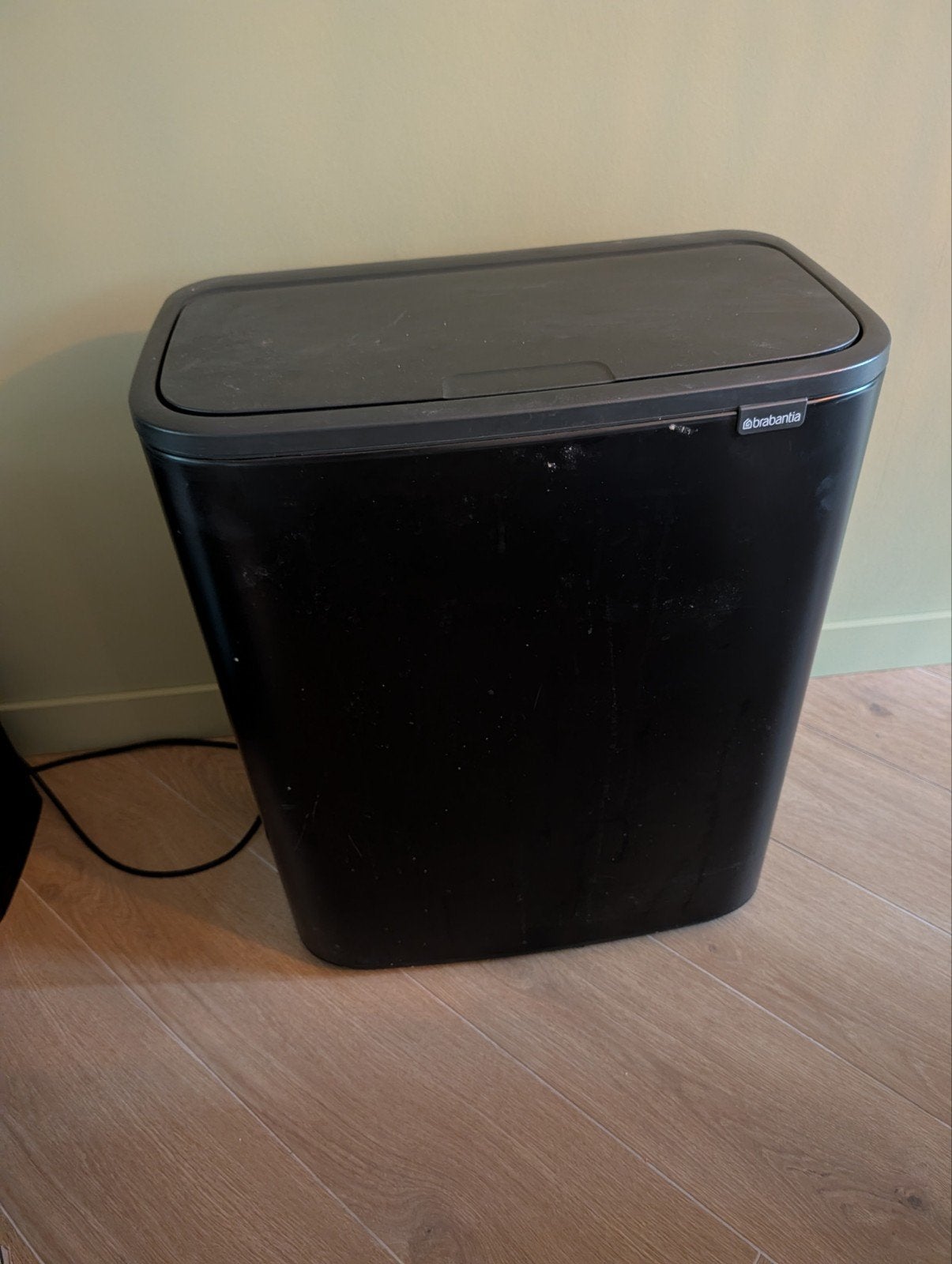 Brabantia prullenbak 2x 30liter, 40 liter of meer, Ophalen, Gebruikt, Metaal