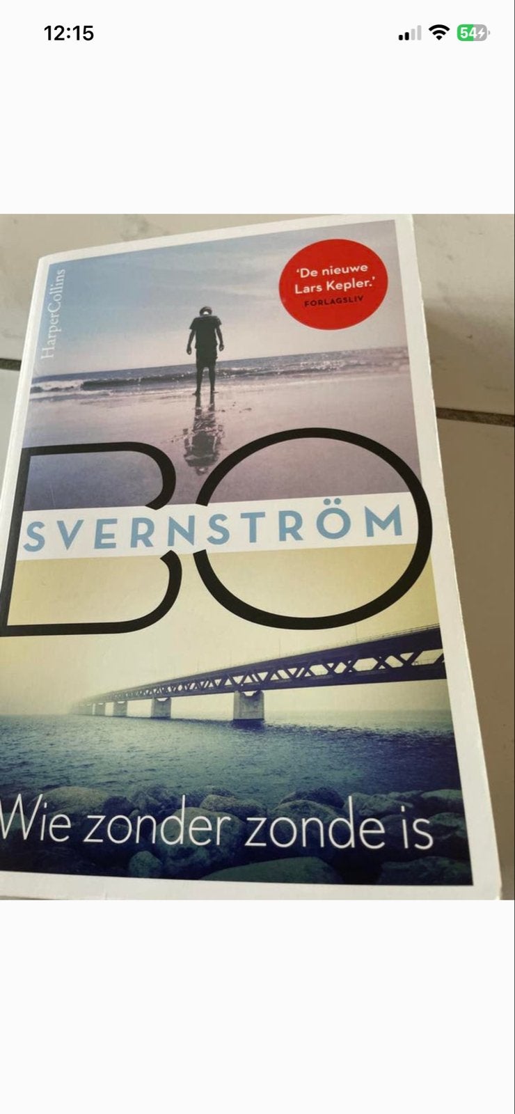 Wie zonder zonde is - Bo Svernström, Boeken, Ophalen of Verzenden, Gelezen, Scandinavië