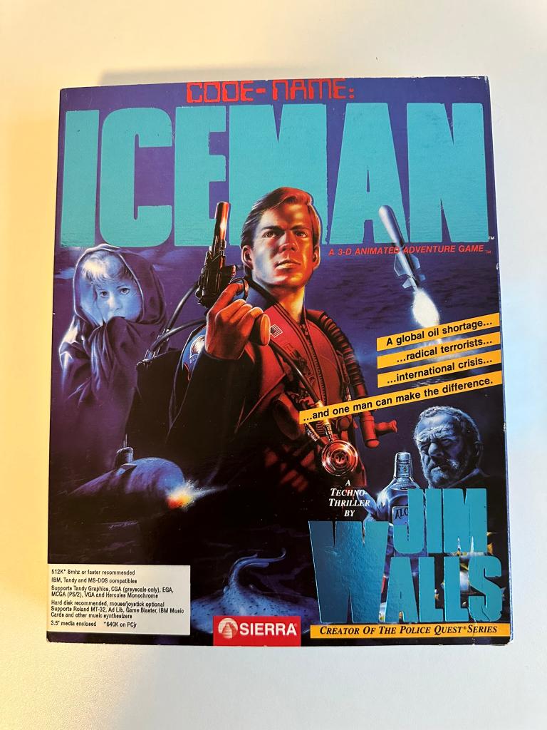 Code-Name Iceman - Sierra PC Big Box, 1 speler, Ophalen of Verzenden