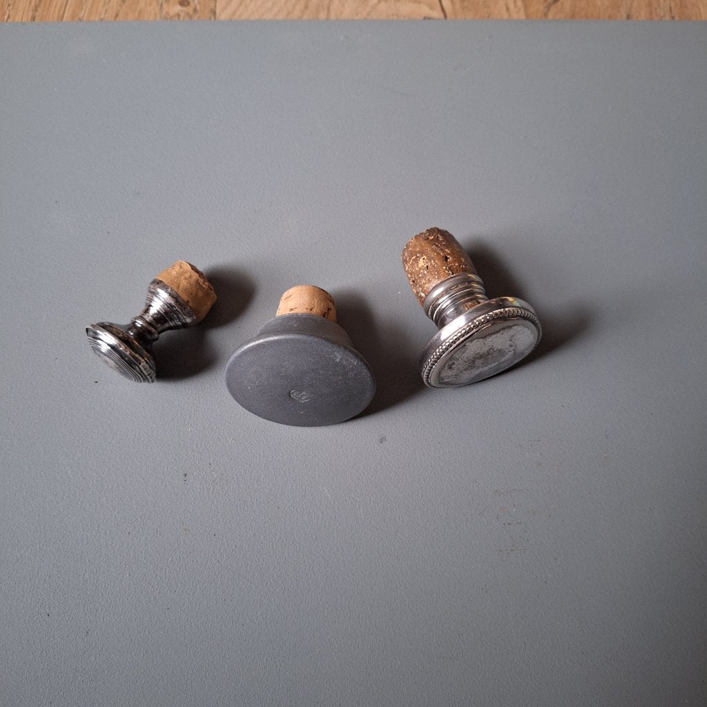 3 fles stoppen antiek, Antiek en Kunst, Ophalen of Verzenden