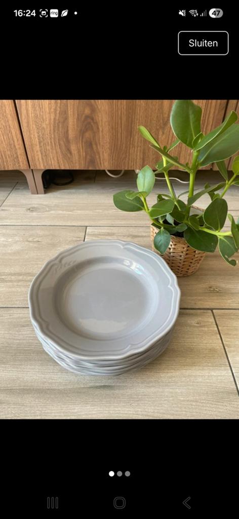 7 diepe Ikea borden, Huis en Inrichting, Keuken | Servies, Ophalen of Verzenden, Nieuw, Overige stijlen, Bord(en)