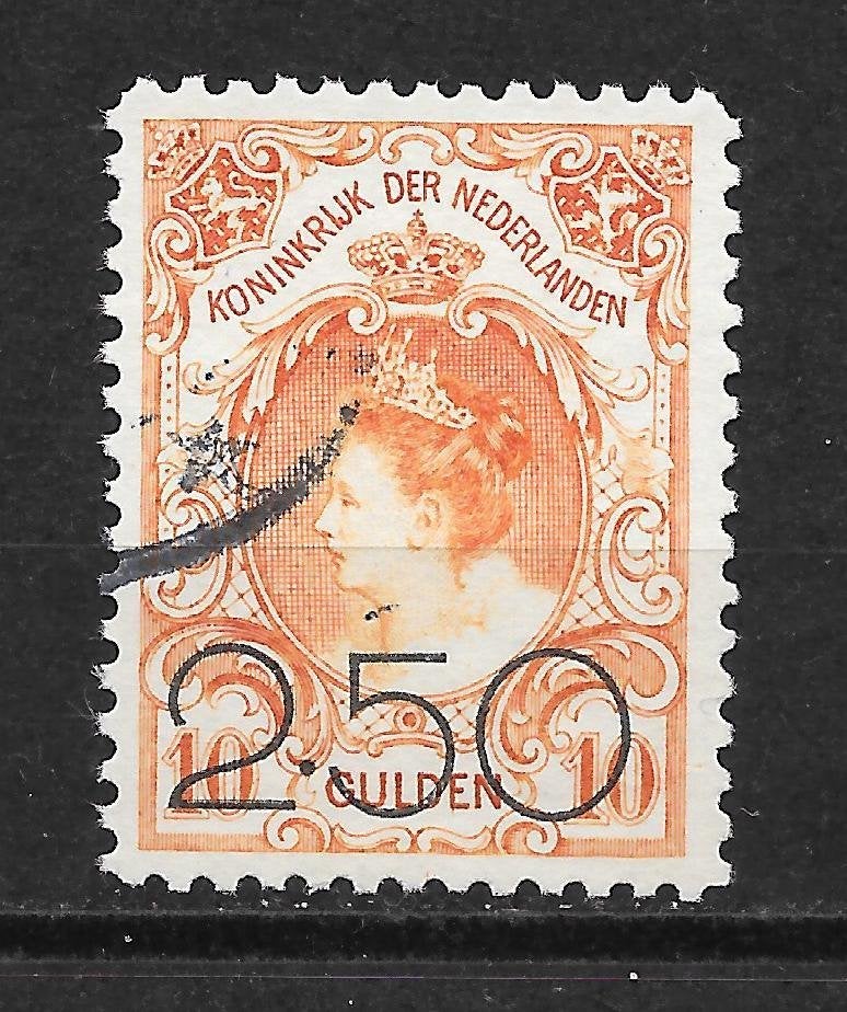 Nvph 104 gebruikt cw 100,00 D, Postzegels en Munten, Postzegels | Nederland, Ophalen of Verzenden