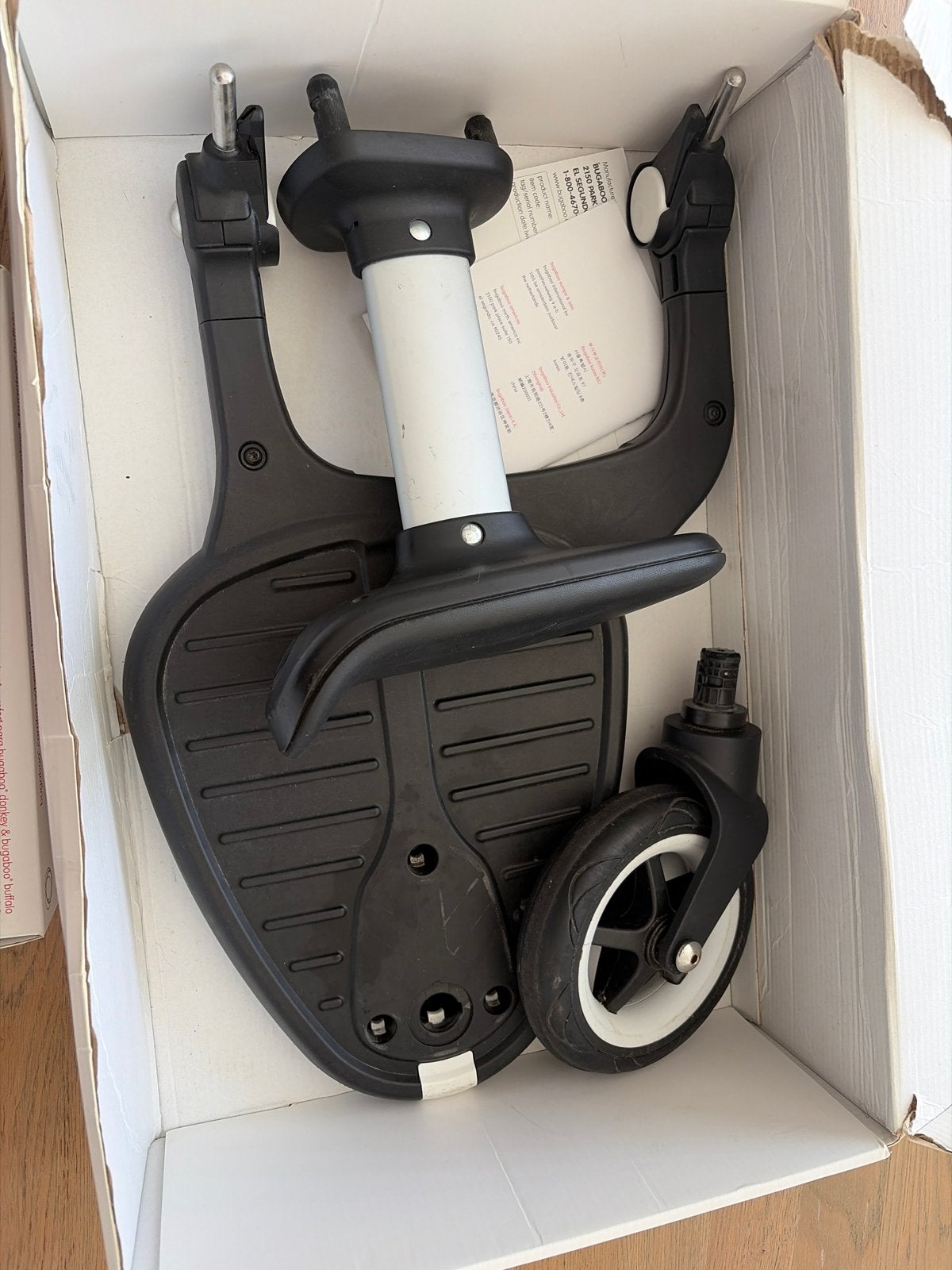 Bugaboo meerijdplankje met adapter, Ophalen, Gebruikt, Combiwagen, Duowagen