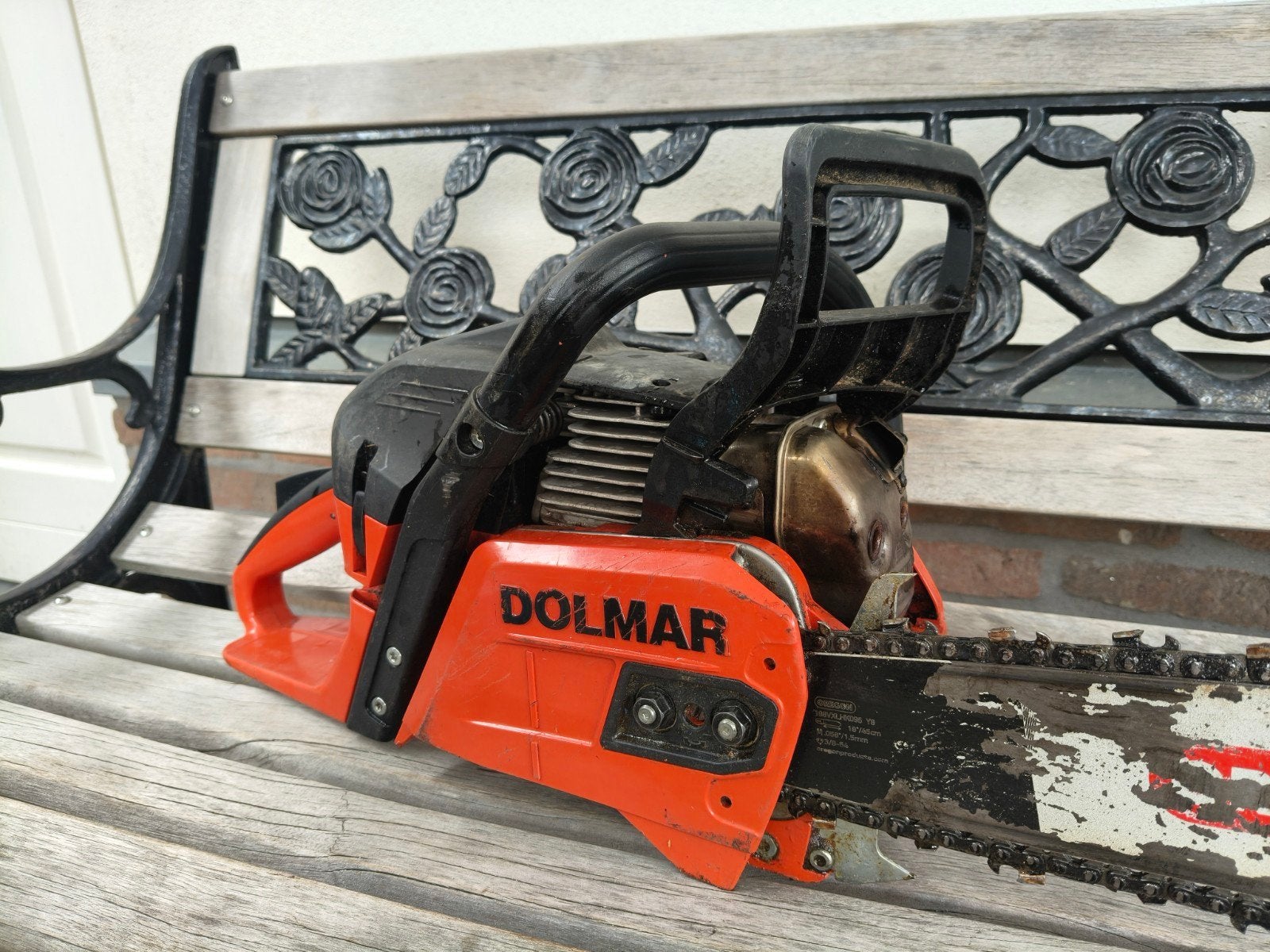 Dolmar PS-550 Kettingzaag - Weinig gebruikt, particulier, Ophalen of Verzenden, Gebruikt, Dolmar