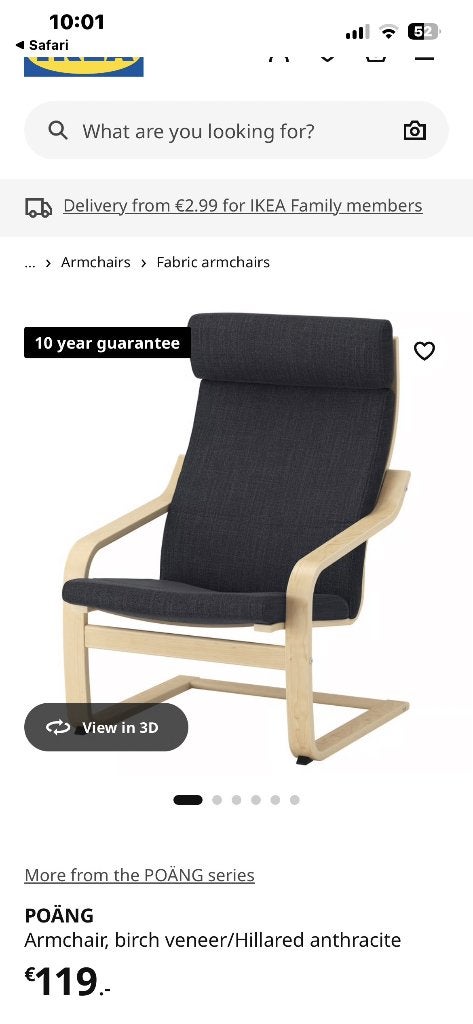 Stoel, Ophalen, Gebruikt, Blauw, Eén