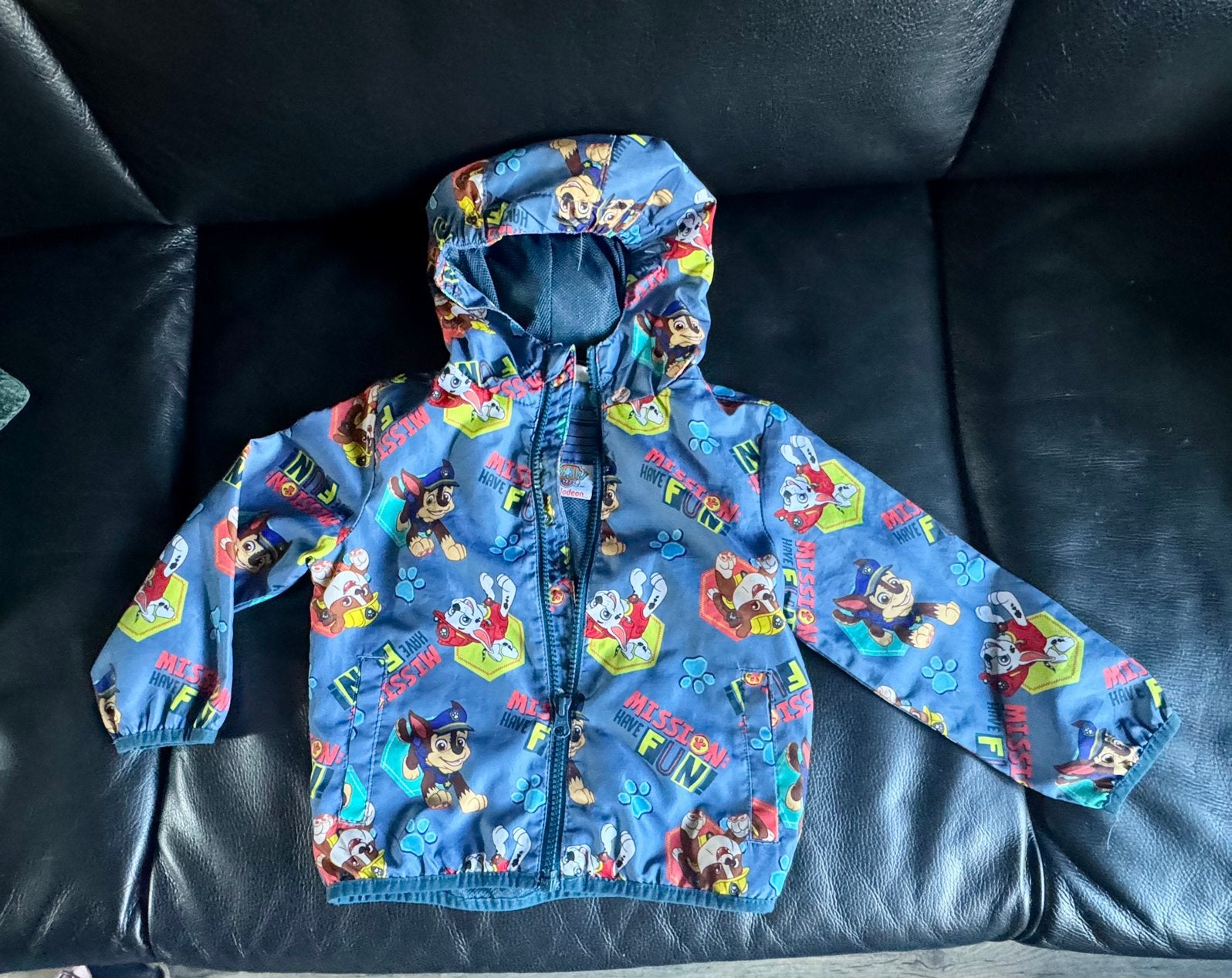 Paw Patrol windjack maat 98 Zo goed als nieuw, Ophalen of Verzenden, Zo goed als nieuw, Jas