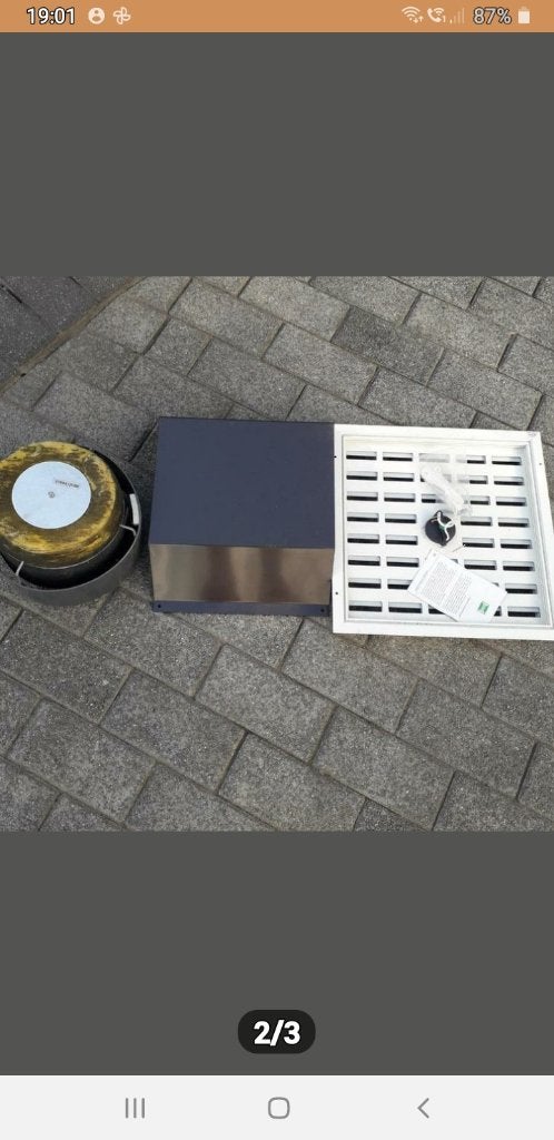 ventilatierooster, Doe-het-zelf en Verbouw, Ventilatie en Afzuiging, Ophalen of Verzenden, Nieuw, Ventilator