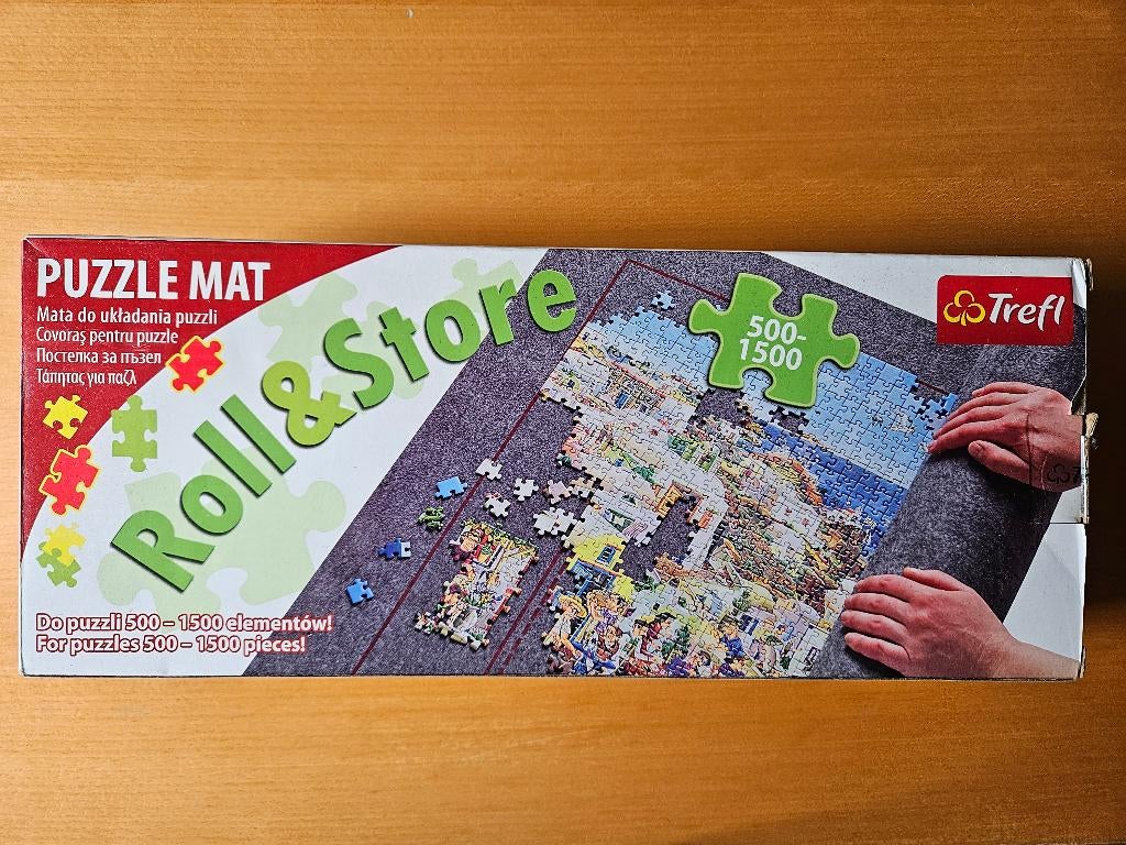 puzzelmat van Trefl, Ophalen, 500 t/m 1500 stukjes, Zo goed als nieuw, Overige typen