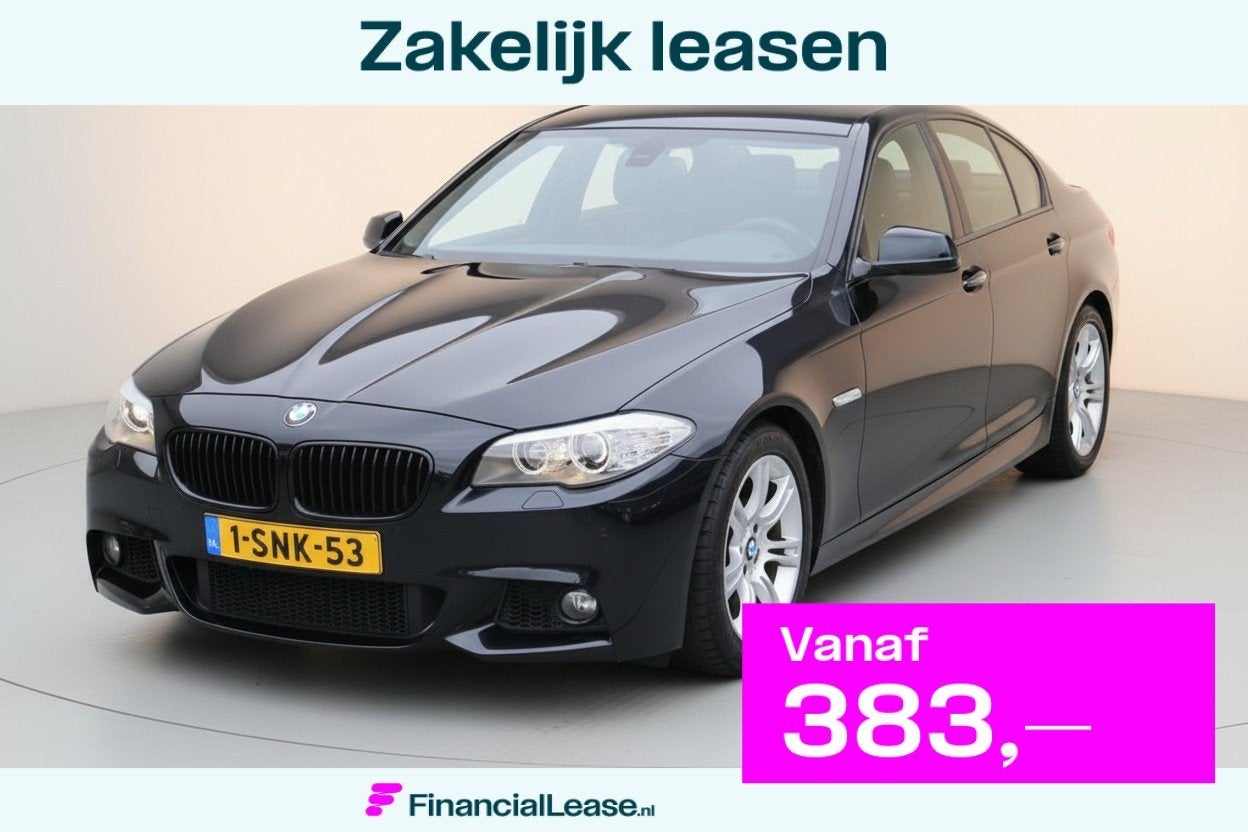 BMW 5-serie 520i Executive M-PAKKET NL-AUTO NAP!, Automaat, Gebruikt, 4 cilinders, 2000 kg