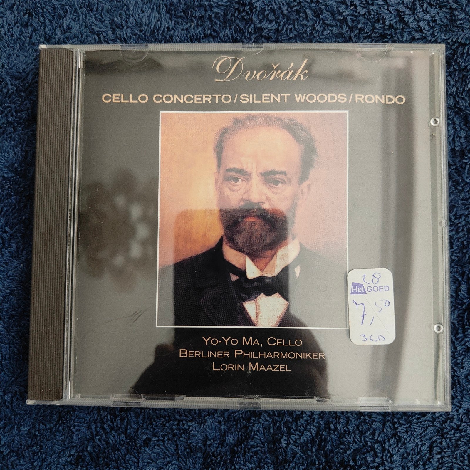 Dvořák Cello Concertos - Yo-Yo Ma, Berliner Philharmoniker, Inclusief boekje, Gebruikt, Soloconcert, Ophalen of Verzenden