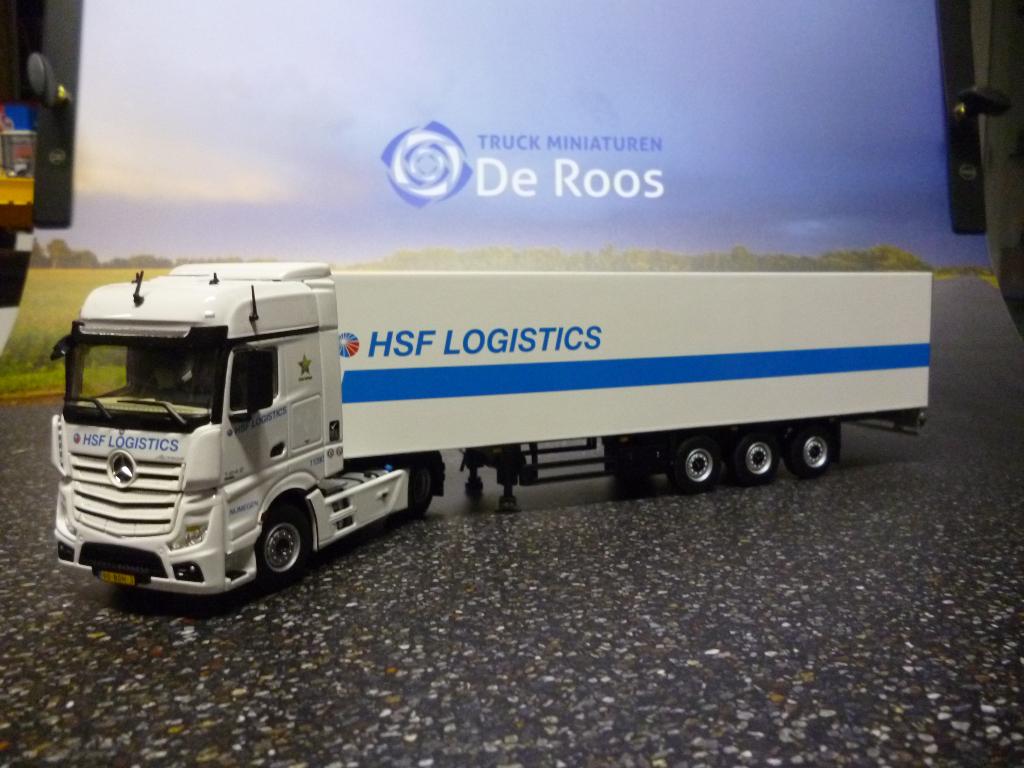 WSI Mercedes Actros HSF, Hobby en Vrije tijd, Modelauto's | 1:50, Ophalen of Verzenden, Nieuw, Bus of Vrachtwagen, Wsi