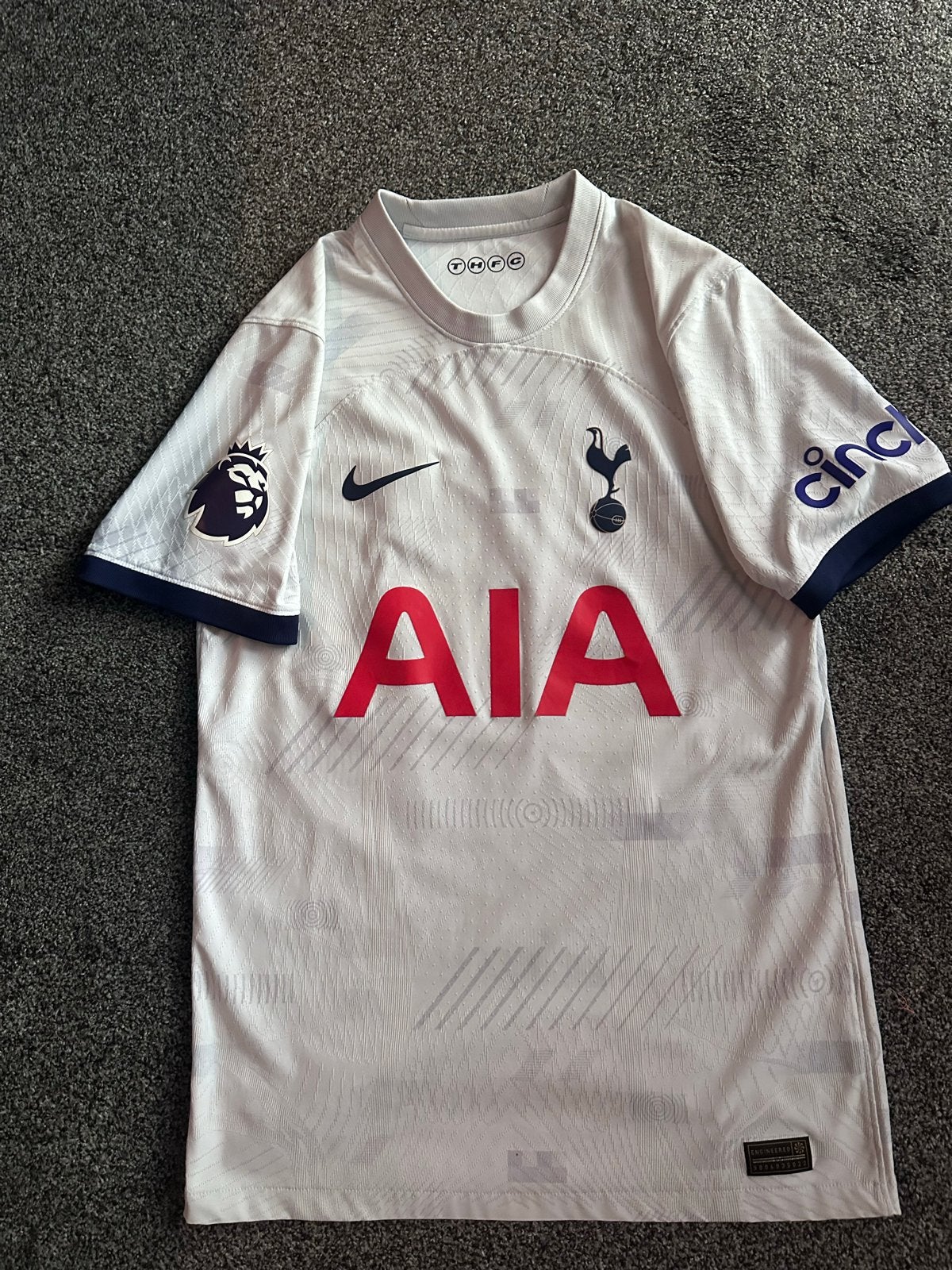 Nike Tottenham Hotspur Thuisshirt 2022/2023 Udogie #38, Wit, Overige typen, Ophalen of Verzenden, Zo goed als nieuw